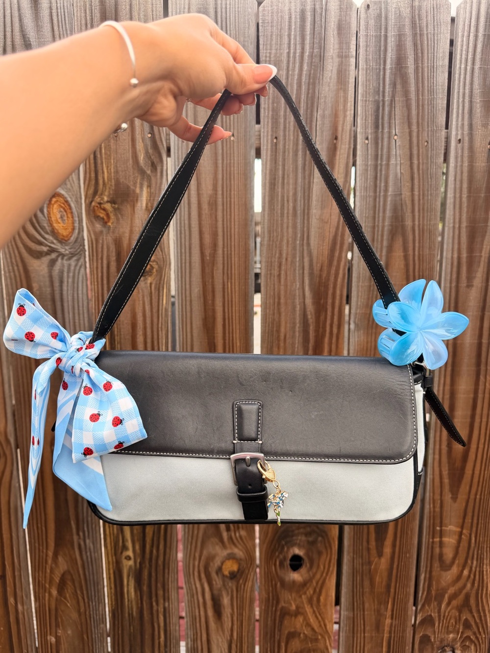 Coach Hampton Flap Shoulder Bag Vintage Y2K